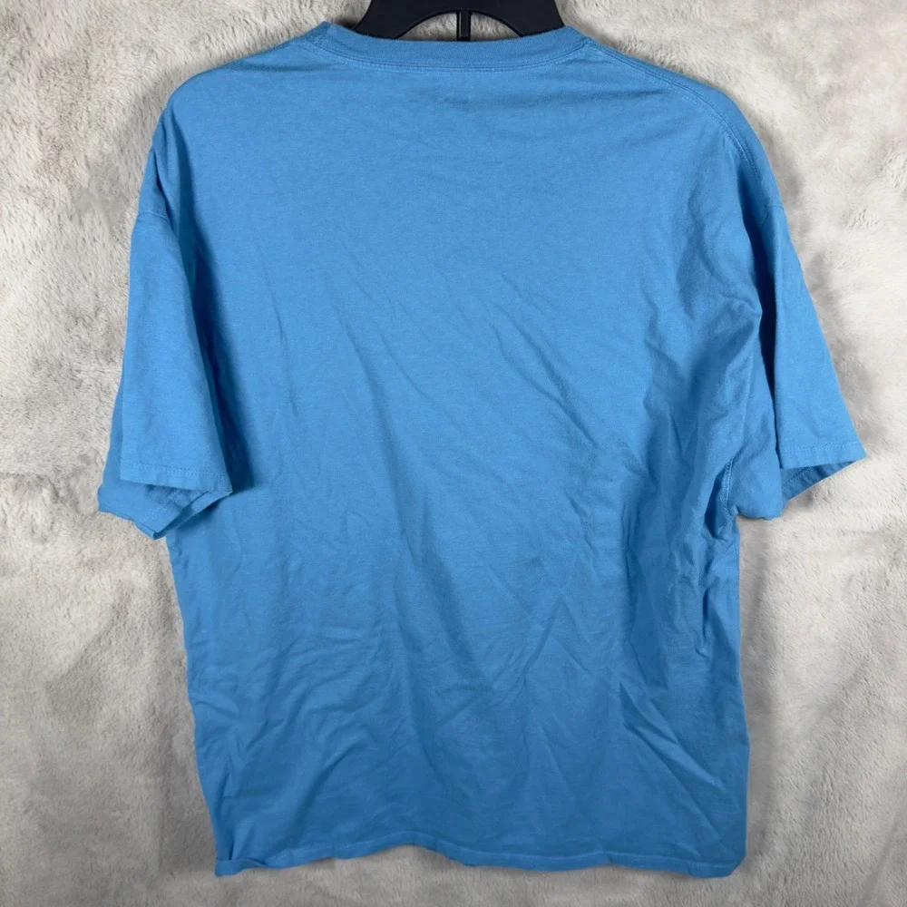 Champion Mens Blue Crew Neck Short Sleeve T Shirt Authentic Athletic Apparel XL‎ - Picture 5 of 5